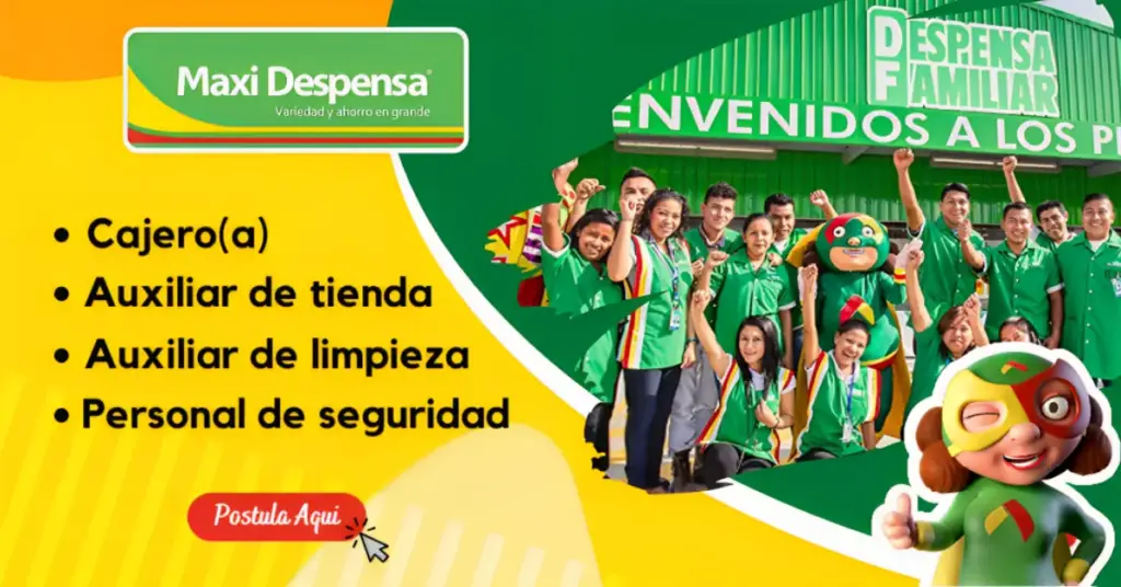 MAXI DESPENSA – Infórmate de la convocatoria