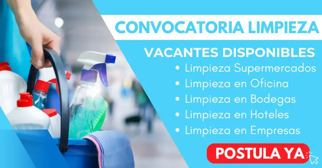 PERSONAL DE LIMPIEZA - INFORMATE DE LAS CONVOCATORIAS