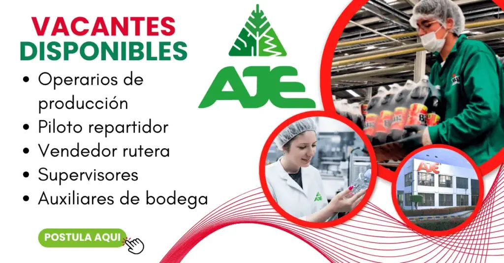 GRUPO AJE – infórmate de la convocatoria